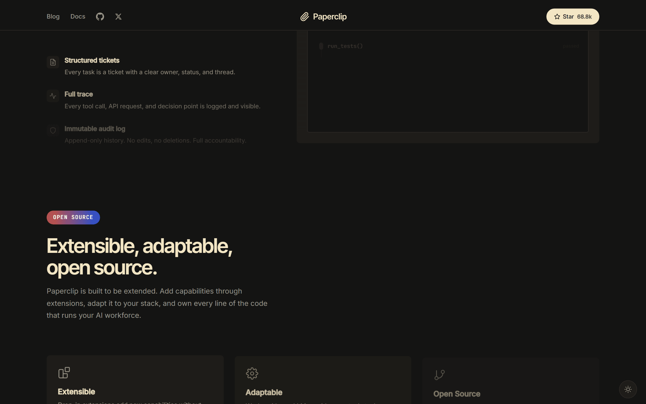 Paperclip — feature 3